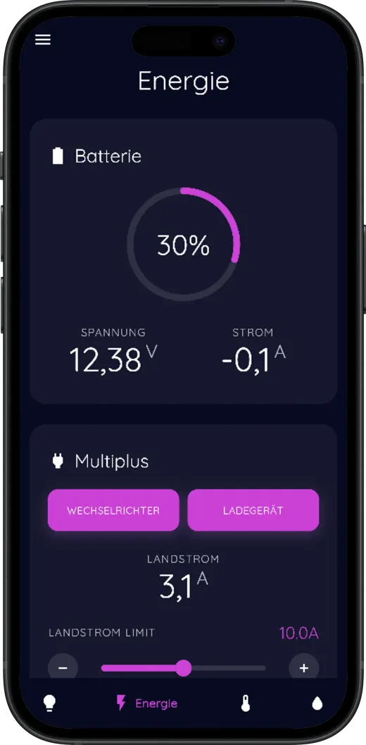 WomoNET App Screenshot